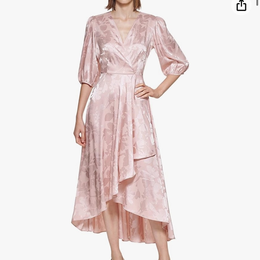 Calvin Klein blush maxi dress